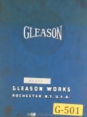 Gleason-Gleason # 11 & 22, Rougher, Wiring Diagrams Manual Year (1945)-11-22-01